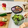 bentgo All-in-One Salad Container, 5-Compartment, Dark Gray, 61 oz. (BGLASSAL-DG)~#|#~767E8E08-642D-4492-9971C3331B1480C7_sc7