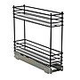 Household Essentials Glidez Steel Organizer, Matte Black (HHC40521-1)~#|#~767EF4BC-4DB4-4027-99FA1EA6912342FD_sc7