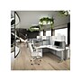 Bush Business Furniture Office in an Hour 63"H x 65"W Cubicle Panel Workstation, Pure White (WC36192-03STGK)~#|#~7680559B-3C6A-4543-8F742A8E13EB6BC9_sc7