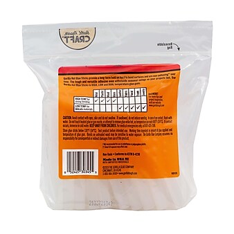 Gorilla Glue Sticks, Clear/Opaque, 45/Pack (3034502)