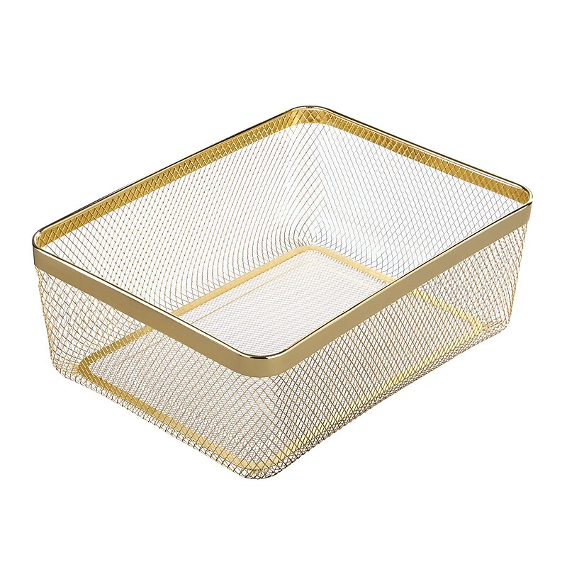 mDesign Steel Organizers, Soft Brass (25953) image 1