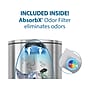 HLS Commercial Stainless Steel Trash Can with Hinged Lid, 13.2-Gallon, Silver (HLSS13DFR)~#|#~7687D7BE-A600-4C13-85E8718B1A751235_sc7