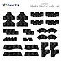 Connetix Magnetic Tiles Creative Roads Pack, 48 Pieces (CNTO00048CR)~#|#~7691BCA8-CF70-43F8-9880BF111E93EAED_sc7