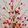 Nearly Natural 18-in Pre-Lit Artificial Valentine's Day Heart & Berry Twig Tree with 30 LED String Lights (T5470)~#|#~76975075-0146-4573-A192395D9693DF0E_sc7