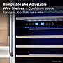 TCL LED Display Wine Cooler, 5.1 Cu. Ft., Stainless Steel (TRW46B8AS)~#|#~7697E0CC-EBB8-4D0C-84F73A45DCEC4FA0_sc7
