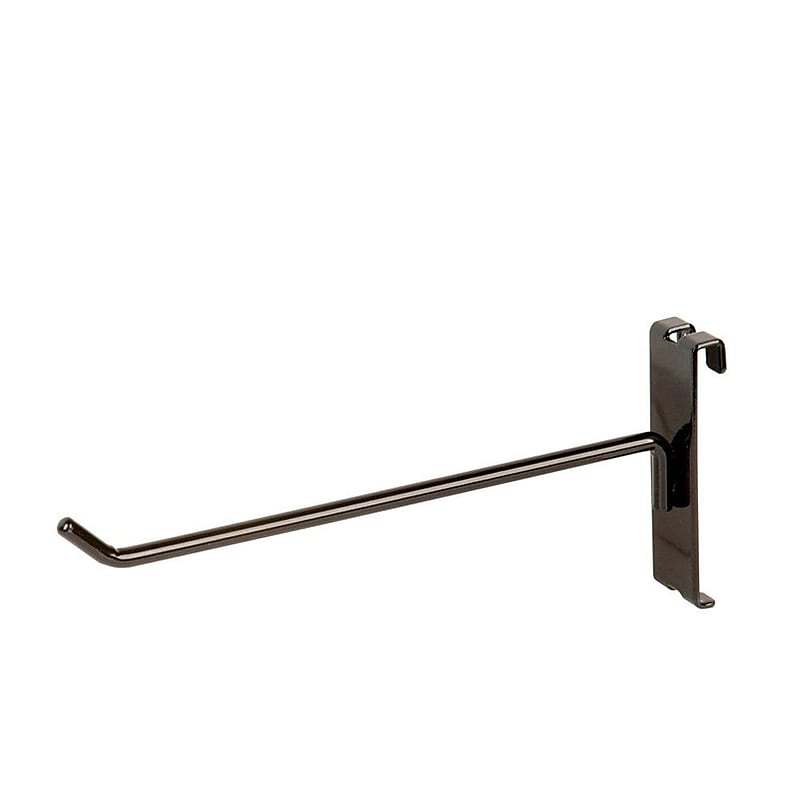 10" Gridwall Hook, Black image 1