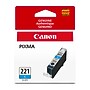 Canon 221 Cyan Standard Yield Ink Cartridge  (2947B001)~#|#~7699D7A1-00E6-4139-BF3330F032459F76_sc7