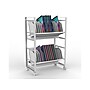 Luxor 32-Unit Tablet/Chromebook Open Charging Cart, White Steel (LOTM32)~#|#~76A2ACCF-4B89-4904-B43D96325465997B_sc7