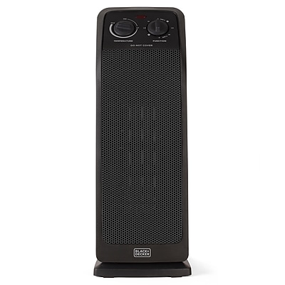Black & Decker Portable Ceramic Electric Tower Heater - Thumbnail 2