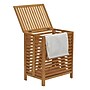 Household Essentials Laundry Hamper, Bamboo/Cotton, Natural (HH6216-1)~#|#~76A7B450-EED6-491C-AAD347885761CD4D_sc7