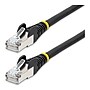 StarTech Low Smoke Zero Halogen 10' RJ45 to RJ45 Networking Cable, Male to Male, Black (NLBK-10F-CAT6A-PATCH)~#|#~76ABFD62-9C0D-4EA6-BD507B8CC1033AB2_sc7