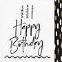 Creative Converting Golden Wishes Birthday Party Kit, Black/Gold, Serves 8 (DTC9506E4A)~#|#~76AC7BB8-898B-4FF1-8E11577D2CE980B9_sc7