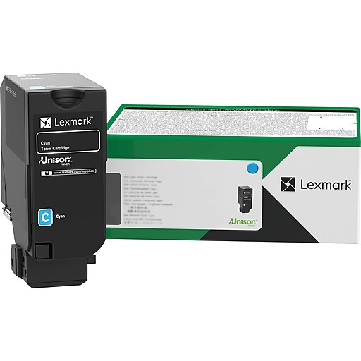 Lexmark 71C1HC0 Cyan High Yield Toner Cartridge | Staples