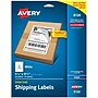 Avery TrueBlock Inkjet Shipping Labels, 5.5" x 8.5", Matte White, 50 Labels/Pack (8126)~#|#~76B8C955-333F-447E-B9FD9B3177A84EED_sc7