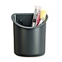 Recycled Plastic Cubicle Pencil Cup, 4 1/4 x 2 1/2 x 5, Charcoal~#|#~76BDB9AC-F450-4210-82B54141BCD78B4A_sc7