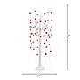 Nearly Natural 4-ft Pre-Lit Artificial Valentine's Day Willow Tree with 48 Heart Shaped LED Lights (T5461)~#|#~76C3DD42-620D-45B1-9A53BD931CA03A18_sc7
