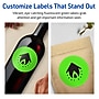 Avery Laser/Inkjet Multipurpose Circle Labels, 3.5" Dia., Neon Green, 80/Pack (94514)~#|#~76C64C2C-B1F2-40BF-A4239DFB8FE41289_sc7