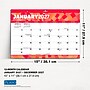 2027 BrownTrout Large Print 15.5" x 11" Monthly Desk Pad Calendar, Assorted Colors (9798330713752)~#|#~76C70AE3-74FF-4A11-A813918BFC6CD42E_sc7