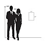 Azar Sign Holder, 11" x 17", Vertical, Wall Mounted, Clear, Acrylic, 2/Pack (122032-2PK)~#|#~76C7C3EE-226E-4BA8-A8B32F77F0F313AC_sc7