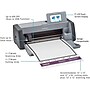 Brother ScanNCut DX Electronic Cutting Machine with Scanner (SDX125EGY), 6 Adhesive Mats, 1 Non-Tack Scanning Mat, 12" x 12"~#|#~76C8FD0C-C8E3-4C08-BDB4E9DE9C23A8C5_sc7