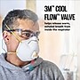 3M N95 Disposable Half Mask Respirator, Adult, White, 10/Box (8511)~#|#~76CA9766-4A42-4CD0-BDA6ECE458DC14D0_sc7