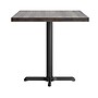 Flash Furniture Bennett Wooden Commercial Indoor Table, 48" x 30", Dark Brown Top/Black Base (GSF3048DBT2230)~#|#~76CAE490-9B85-4566-9C3195C7CCCAC598_sc7