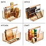 mDesign 2-Compartment Plastic Desk Organizer, Sand/Natural (26056)~#|#~76D3699F-F1D1-4B1B-9D0BEDD6BD181553_sc7