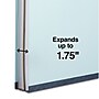 Staples 60% Recycled Pressboard Classification Folder, 1-Divider, 1.75" Expansion, Legal Size, Light Blue, 20/Box~#|#~76D462B8-E782-44F3-B6527526544FC5E6_sc7