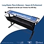 United Commercial 51" Rotary Paper Trimmer with Stand and Catch Tray, Silver/Black (RT51S)~#|#~76D7BAA0-C961-4CE5-A3CE7089FED40765_sc7