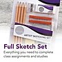 Daler-Rowney Simply... Sketching Pencils Set, 13 Pencils/Set, 3 Sets/Bundle (DRWD644200000-3)~#|#~76DBFCE2-81EF-4007-84D030EFA207687F_sc7