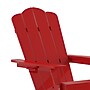 Flash Furniture Newport Adirondack Chair with Cup Holder, Red (LEHMP104410RD)~#|#~76DEEB53-4459-41DF-A7B666BF711C37D8_sc7