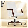 Finch NEO ONE Ergonomic Velvet Fabric/Wood Swivel Executive Chair, Cream (52304-CRM)~#|#~76E0A43B-A2B8-407F-BA3A62A63AD0ACD8_sc7