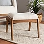 Baxton Studio Roxy Footrest, Off-White/Walnut Brown (225-12924-HiT)~#|#~76E92536-79E5-4CA1-A10B3C80E70375C7_sc7
