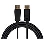 VisionTek DisplayPort to DisplayPort Video Cable, Male to Male, Black (901291)~#|#~76EC687D-3C80-4157-80D1FE0CB0CE0C37_sc7