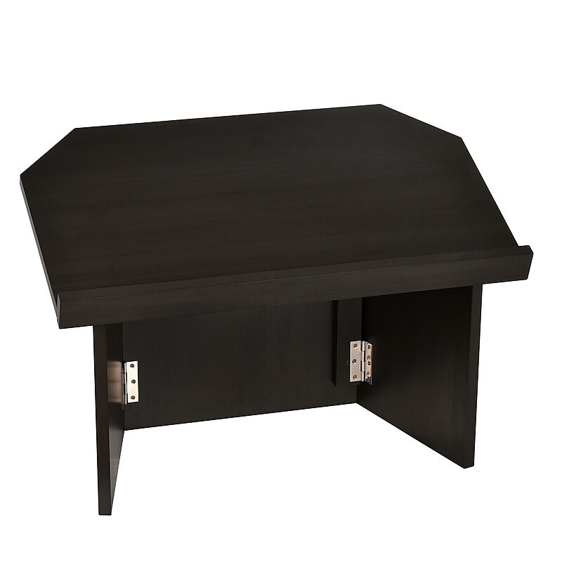 AdirOffice 19" Tabletop Lectern, Black (661-05-BLK-PKG) image 1
