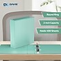 Davis Group Standard View 2" 3-Ring Binders, Mint, 6/Pack (7413-14-06)~#|#~76F554D7-F1D4-4EF6-B6B5C43AFCDA8C34_sc7