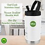 Brentwood Geojug Stainless Steel Double Walled Sports Water Jug, 64 oz., Cream (G-1900CRM)~#|#~76F96577-D6FB-48C1-BFB4D07E685E2646_sc7