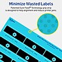 Avery Laser/Inkjet Multipurpose Rectangle Labels, 1-1/4" x 2-3/8", Bright Blue, 720/Pack (94227)~#|#~76FE330A-1920-4C88-984E463AEC556594_sc7