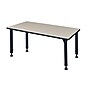 Regency Rectangular Activity Table, 42" x 30", Height Adjustable, Maple (MT4230PLAPBK)~#|#~7701DE84-F2DF-420C-9092AEA8FBF231DF_sc7