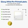 Avery Laser/Inkjet Square Multipurpose Labels, 2" x 2", White, 120/Pack (S00-DN5)~#|#~77036E78-D99E-4587-8ED2E61F4C63D446_sc7