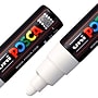 POSCA PC-7M Water Based Paint Marker, Broad Bullet Tip, White, 2/Pack (UBCPC7MWHITE-2)~#|#~7704FEF1-F1E0-4B52-9C7F0E55574E2FD9_sc7