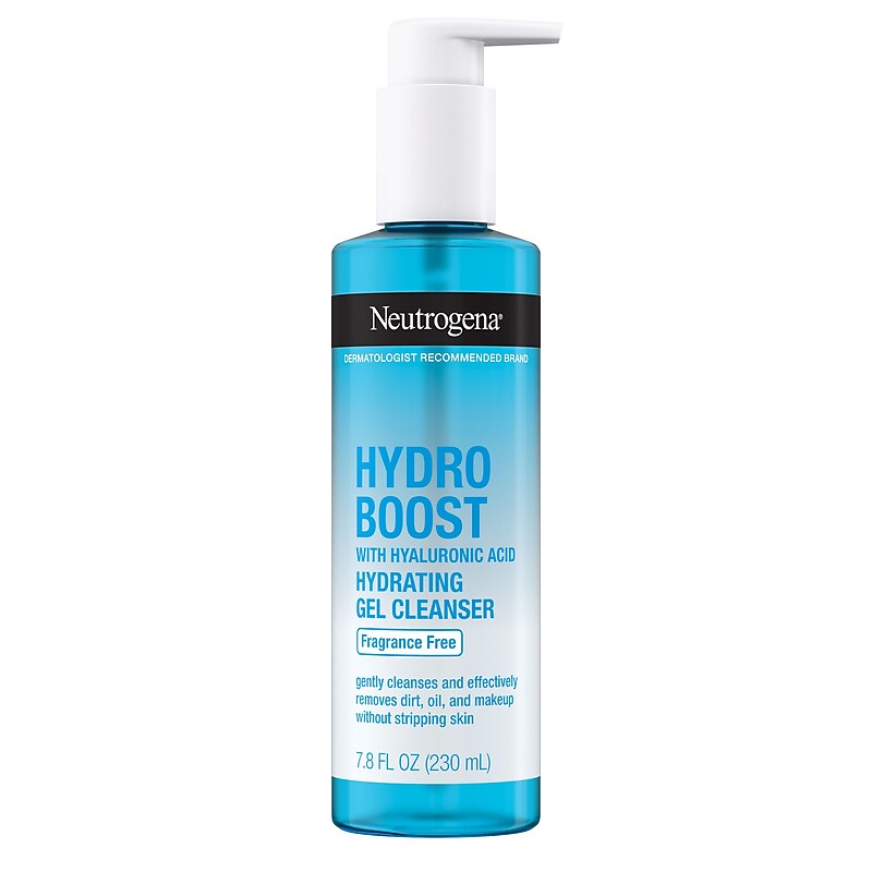 Neutrogena Hydro Boost Fragrance Free Foaming Face Wash, 7.8 fl. oz. image 1