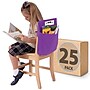 Seat Sack Seat Storage, 9.45" x 8.27" x 11.22", Purple, 25/Pack (17195)~#|#~7705B743-5081-4268-BA9727FAD507A13C_sc7