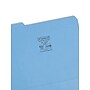 Smead File Folder, 1/3-Cut Tab, Letter Size, Blue, 100/Box (12043)~#|#~7707028F-B1D9-4606-835DCED81347B74C_sc7