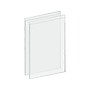 Azar Sign Holder, 11" x 17", Vertical, Wall Mounted, Clear, Acrylic, 2/Pack (162708-2PK)~#|#~770705D9-FBB5-498E-B5A7C2A586276510_sc7