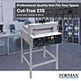 Formax Cut-True 23S 16.9" Semi-Automatic Electric Guillotine Paper Cutter with LED Laser Line, Gray (Cut-True 23S)~#|#~7708757D-AD86-4A25-8D7CCFB5CE87ADD4_sc7