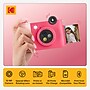Kodak Smile+ 2-in-1 Instant Camera & Bluetooth Printer Starter Bundle with Black Case, Fuchsia~#|#~770B0015-2221-49B3-8B89BDE0DCD0648F_sc7