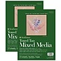Strathmore 400 Series 9" x 12" Mixed Media Sketch Pad, 15 Sheets/Pad, 2/Bundle (STTP462209-2)~#|#~770C4E13-551F-4D91-9892D00453DF40DF_sc7