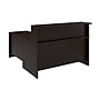 Bush Business Furniture Arrive 60"W L Shaped Reception Desk with Shelf, Mocha Cherry (ARV003MR)~#|#~770D125D-1E77-4027-8A554F5384EB76B4_sc7