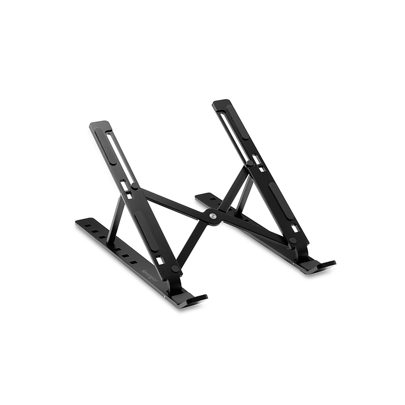 Kensington Aluminum Adjustable Laptop Riser, Black (K50406WW) image 1